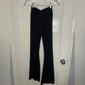 Aerie Black Flare Pants